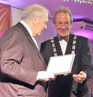 Civic Award Winner: Rotary Club Secretary: David Clout