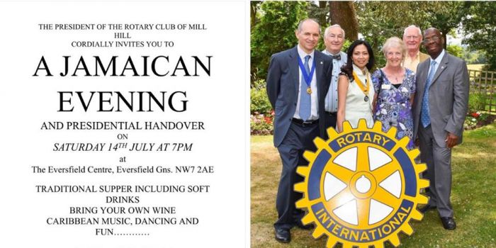 Jamaican Evening for Mill Hill Handover