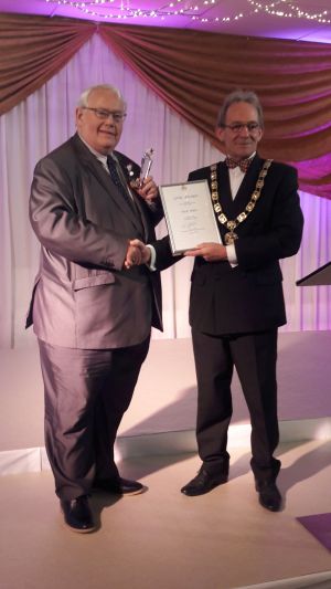 Civic Award Winner Nick Male - Rotary President 2016-17